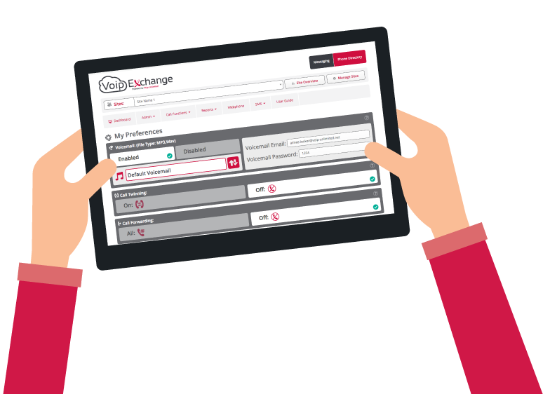 voip exchange sign up